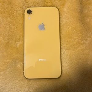 Yellow IPhone XR